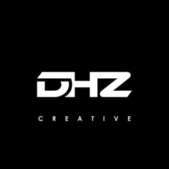 DHZ Letter Initial Logo Design Template Vector Illustration	
