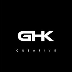 GHK Letter Initial Logo Design Template Vector Illustration	
