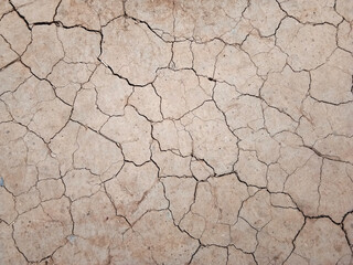 The ground has cracks in the top view for the background