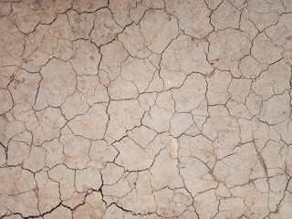 The ground has cracks in the top view for the background