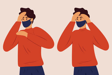 Corona- Virus Vector Stock Illustration