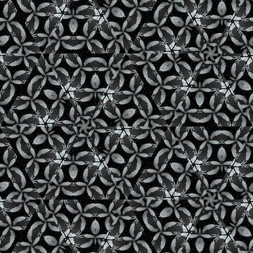 Abstract contemporary pattern shapes design for background, scarf seamless pattern texture for print on cloth, cover photo, website, mandala decoration, retro, vintage, trend, 3d illustration, baroque