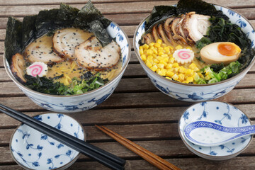 typical japan soup known as ramen