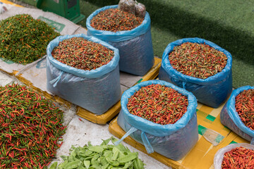 Peppers sold in asian market