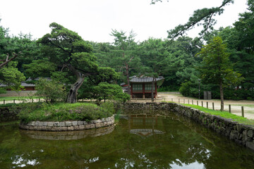garden of Sanctuary Chongmyo in Seoul