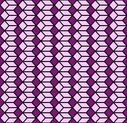 Abstract colorful home decorative arts hexagon wall and floor tiles design background, Geometric background. Seamless pattern.