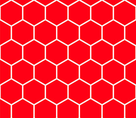 Honeycomb surface abstract texture, abstract background with hexagons. 