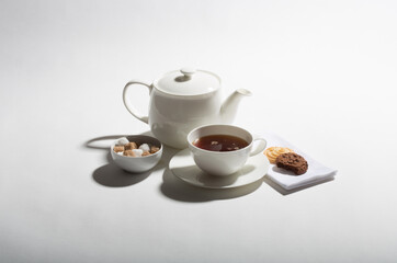 Obraz na płótnie Canvas Tea and biscuits 