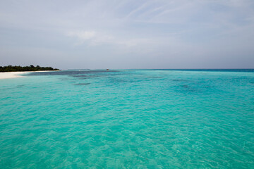 Fototapeta premium Portrait of Maldives Beach