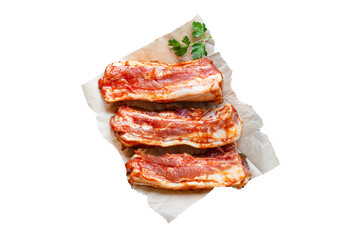 ribs raw tomato sauce grill bbq marinated barbecue pork meat fresh meal snack outdoor top view copy space for text food background rustic image