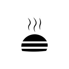 Burger icon symbol vector illustration
