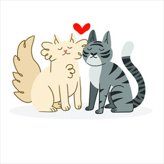 Cute valentine's day animal