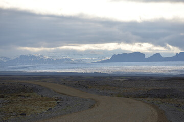 Landscape of Landmannalaugar National Park in Iceland