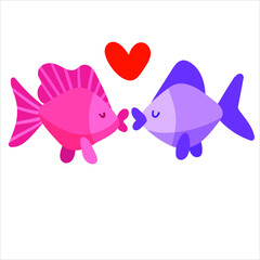 Cute valentine's day animal