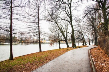 A day after snow the greatest day to visit herastrau park