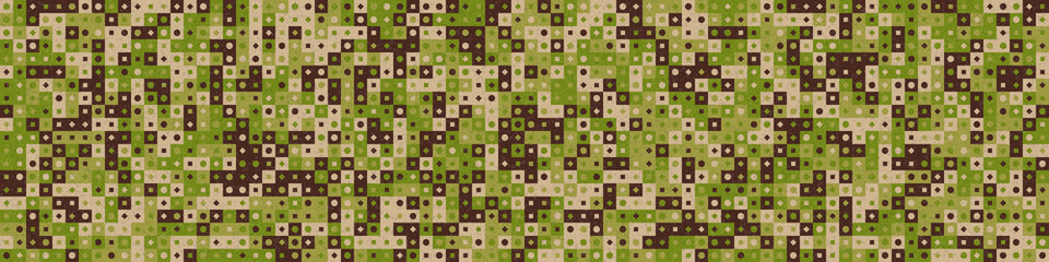 Abstract Geometric Pattern generative computational art illustration