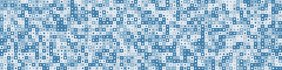 Abstract Geometric Pattern generative computational art illustration