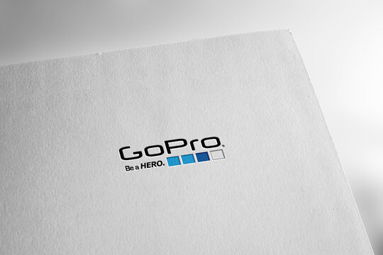 GoPro Logo Editorial Illustrative