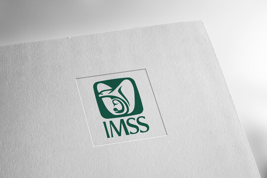 IMSS logo editorial illustrative