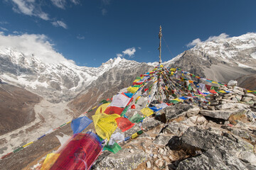 the trekking og Langtang in Nepal