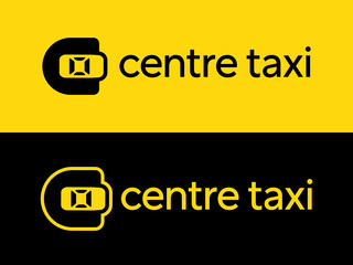 Modern professional logo C car for taxi © ILYA