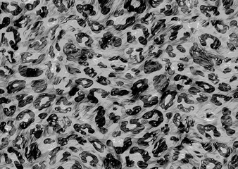 abstract oil painted animal skin print