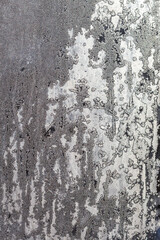 Fototapeta premium snow on the wall