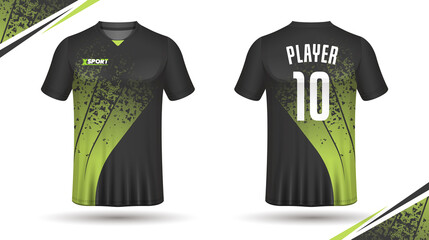 Soccer jersey template sport t shirt design