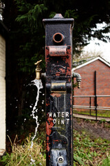 Water point on the grand union canal with running water
