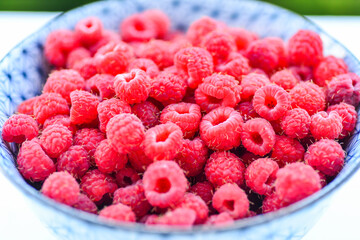 fresh raspberry