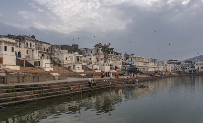 Pushkar is one of the sacred places of pilgrimage in Hinduism. He is often called 