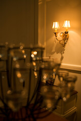 The model room lamp 