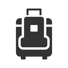 Travel baggage icon