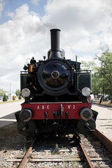 Fototapeta na wymiar locomotive à vapeur
