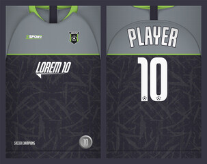 Soccer jersey template sport t shirt design