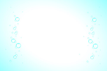 泡の背景　Underwater fizzing air bubbles