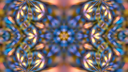 Abstract multicolored texture kaleidoscope background - obrazy, fototapety, plakaty