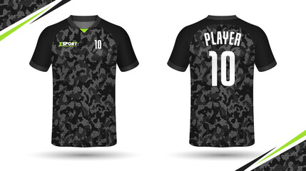 Soccer jersey template sport t shirt design