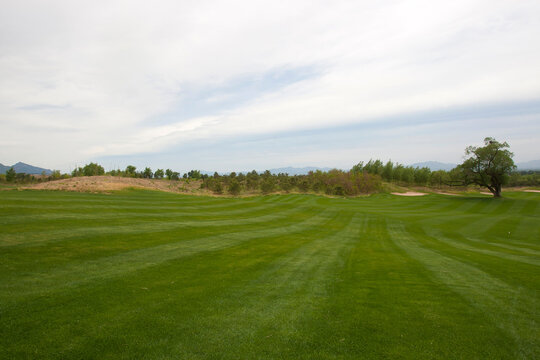 Pictures of Golf Course with green grass 