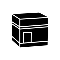 kaaba icon glyph style vector for your design