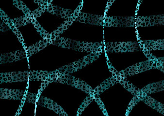 abstract oil painted animal skin print