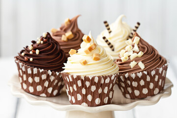 Chocolate fudge cupcakes