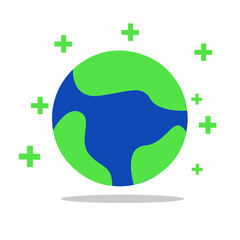 Healthy Earth illustration