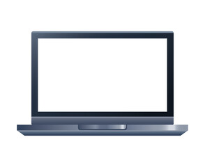 laptop computer mockup branding front icon