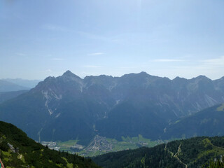 Stubai high-altitude hiking trail, lap 1 in Tyrol, Austria