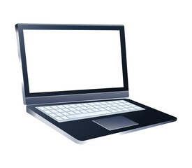 laptop computer mockup branding icon