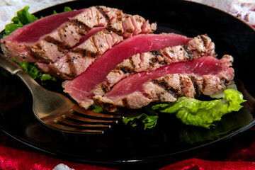 Seared Ahi Tuna Steak