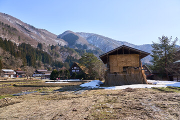 old house in the mountains