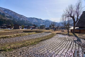 old house in the mountains