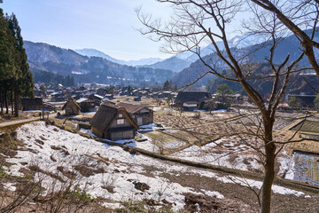 old house in the mountains